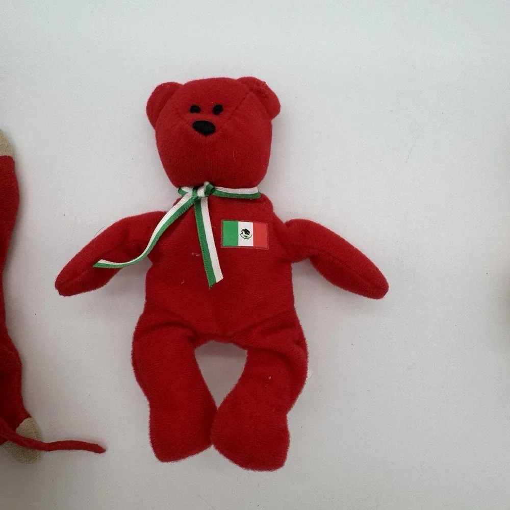 Ty‎ Beanie Babies Teenie Lot Freckles Snort Osito Twigs McDonalds 1995–1999 VTG